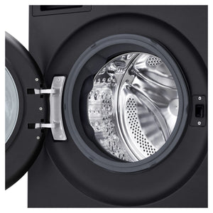 LG 12kg Series 10 Matte Black Front Load Washer WX101412MB, Drum Inside View