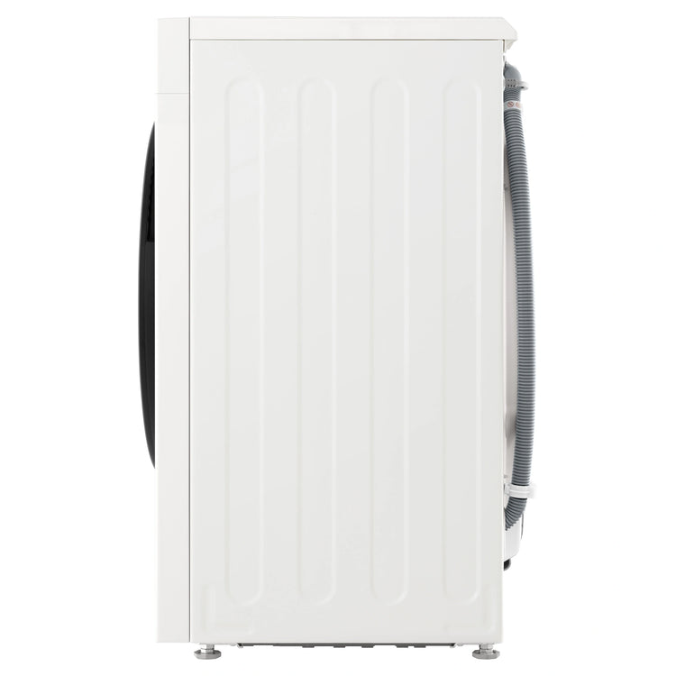LG 8kg Series 3 Slim Front Load Washer with AI Wash WX31208W, Side View