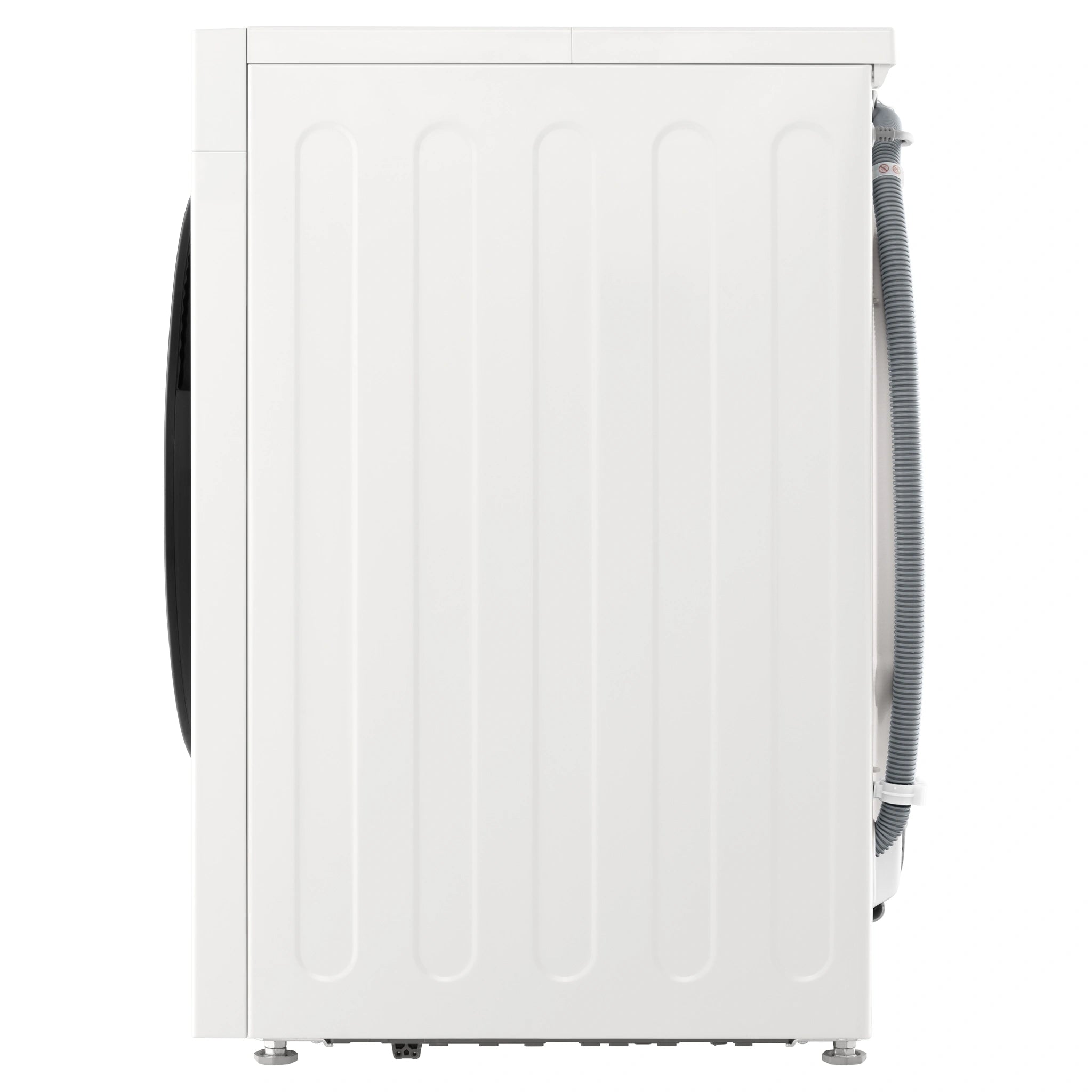 LG 8kg Series 3 Front Load Washer with AI Wash WX31408W, Side View