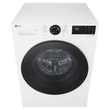 LG 10kg Series 3 Front Load Washer with AI Wash WX31410W, Front Top View