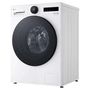 LG 9kg Series 9 Front Load Washer WX91409W, Right Side View