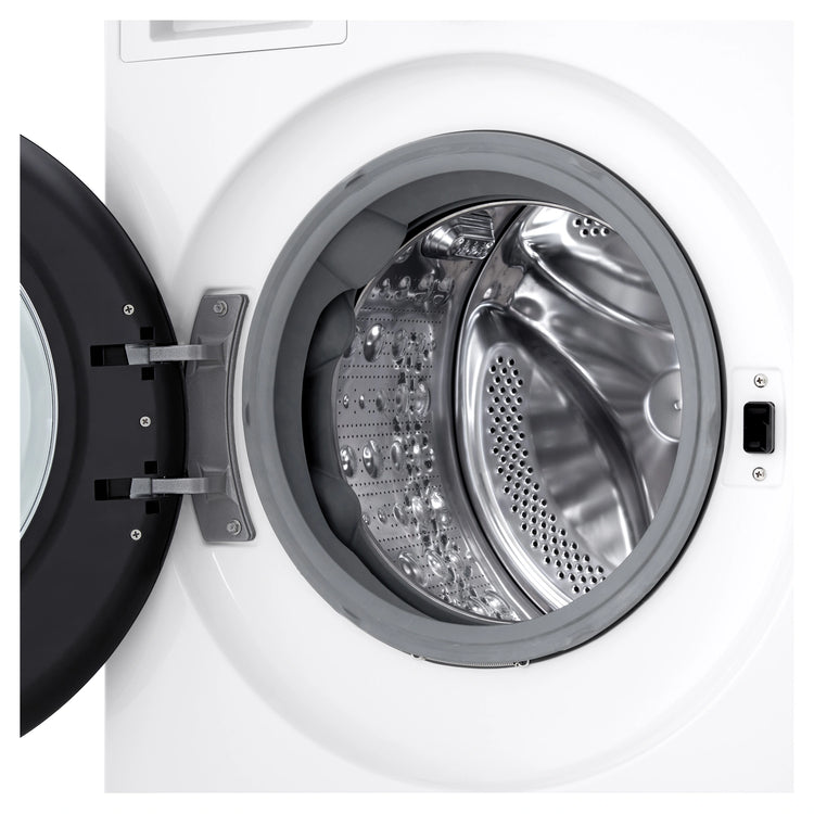 LG 12kg Series 9 White Front Load Washing Machine WX91412W, Drum Inside View