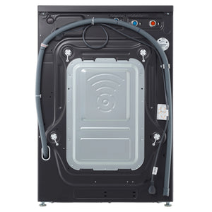 LG 16kg/10kg Graphite Front Load Washing Machine WXLC1016GX, Back Side View