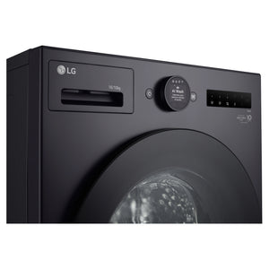 LG 16kg/10kg Graphite Front Load Washing Machine WXLC1016GX, Control Panel View