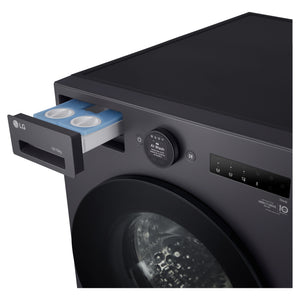 LG 16kg/10kg Graphite Front Load Washing Machine WXLC1016GX, Detergent Drawer