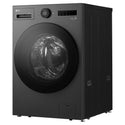LG 16kg/10kg Graphite Front Load Washing Machine WXLC1016GX, Right Side View