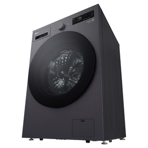 LG 14kg Series Graphite Extra Large Front Load Washer WXLS1014GX, Right Side Bottom View
