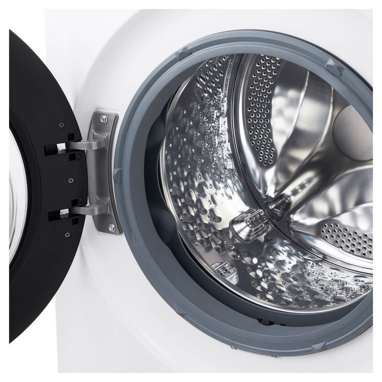 LG 14kg Matte White Extra Large AI Front Load Washer WXLS1014WX, Drum Inside View