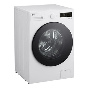 LG 14kg Series XL Front Load Washing Machine - Steam WXLS1014W, Left Side View