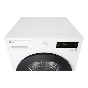LG 14kg Series XL Front Load Washing Machine - Steam WXLS1014W, Top View