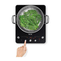 Breville LIC400BLK2IAN1 the Quick Cook Induction, Top view with cooking dish