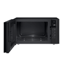 LG 25L NeoChef Smart Inverter Microwave Oven MS2596OB, Front view with door open