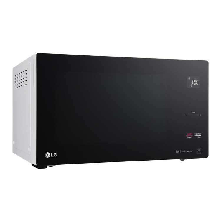 LG 25L NeoChef Smart Inverter Microwave Oven MS2596OW, Front right view 