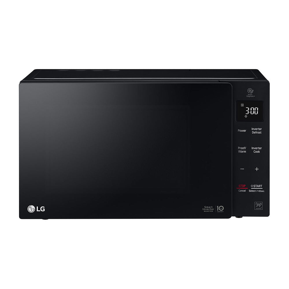 LG NeoChef 42L Microwave Oven Black MS4236DB, Front view
