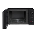 LG NeoChef 42L Microwave Oven Black MS4236DB, Front view with door open