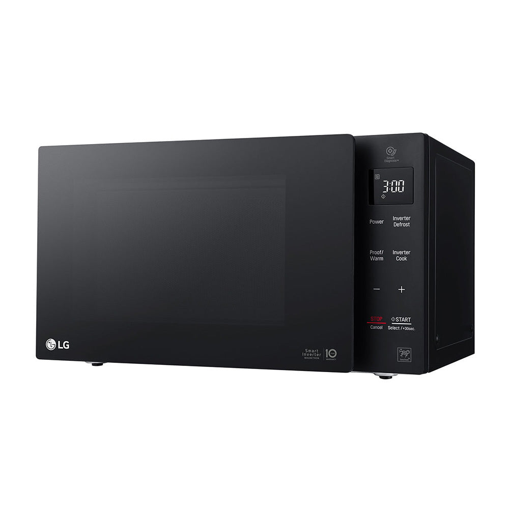 LG NeoChef 42L Microwave Oven Black MS4236DB, Front left view