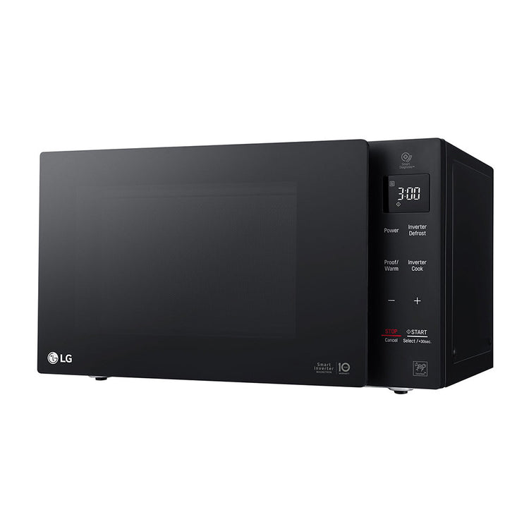 LG NeoChef 42L Microwave Oven Black MS4236DB, Front left view