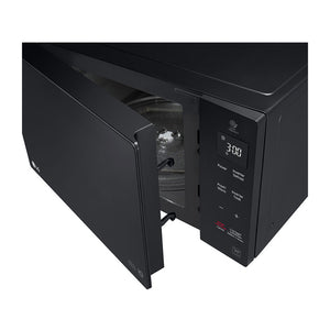 LG NeoChef 42L Microwave Oven Black MS4236DB, Front top left view