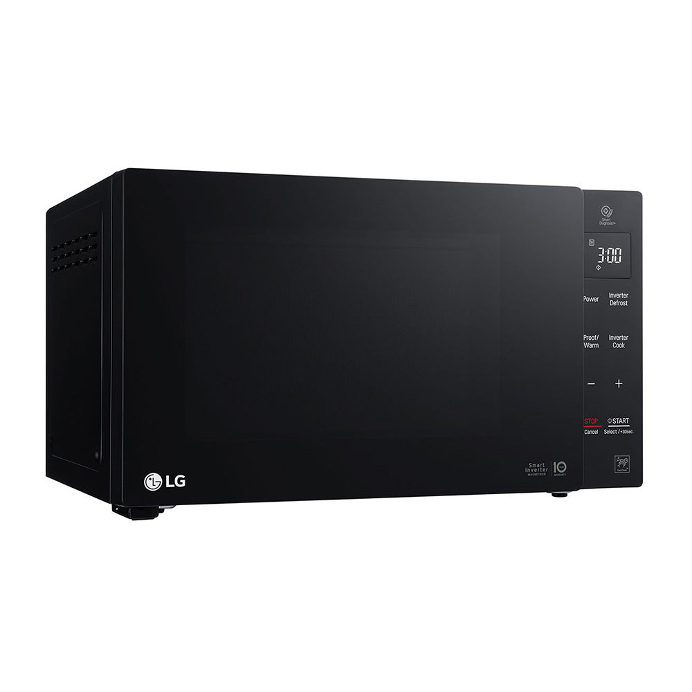 LG NeoChef 42L Microwave Oven Black MS4236DB, Front right view
