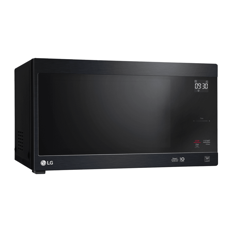 LG MS4296OMBS 42L NeoChef Microwave Oven Matte Black, Front right view
