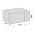 Panasonic NN-SF564WQPQ Flatbed Microwave Oven White