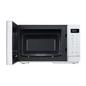 Panasonic 25L Microwave Oven White NN-ST34NWQPQ, Front view with door open