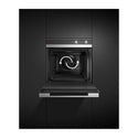 Fisher & Paykel OB60SC7CEX2 60cm Multifunction Built-In Oven, Front open in a cabinet
