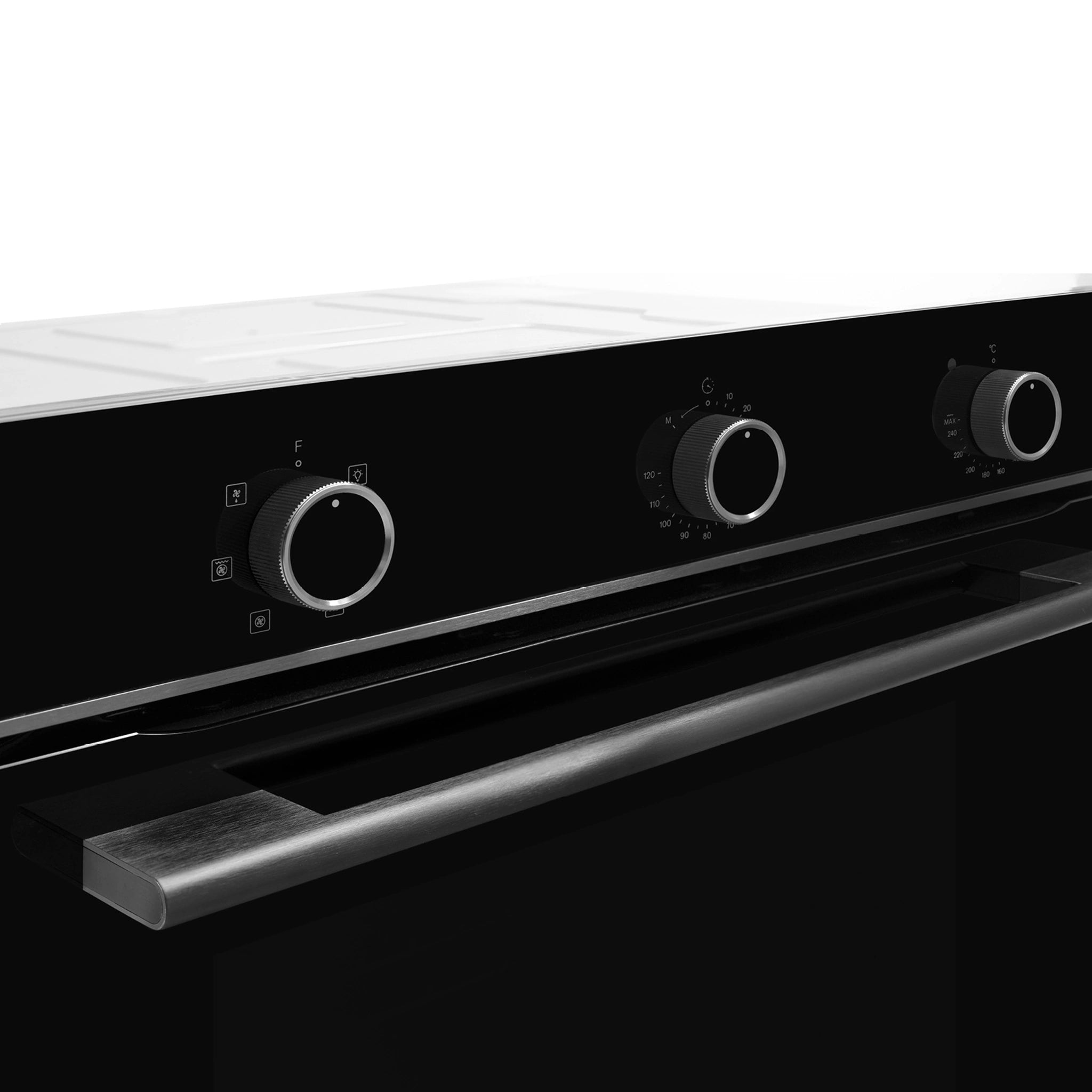  Omega Appliance 60cm 6 Function Oven Midnight OBO606M, Detail View