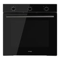 Omega Appliance 60cm 6 Function Oven Midnight OBO606M, Front View