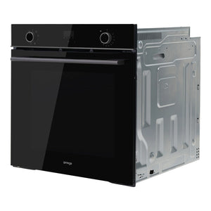  Omega Appliance 60cm 8 Function Oven Midnight OBO608M, Side View