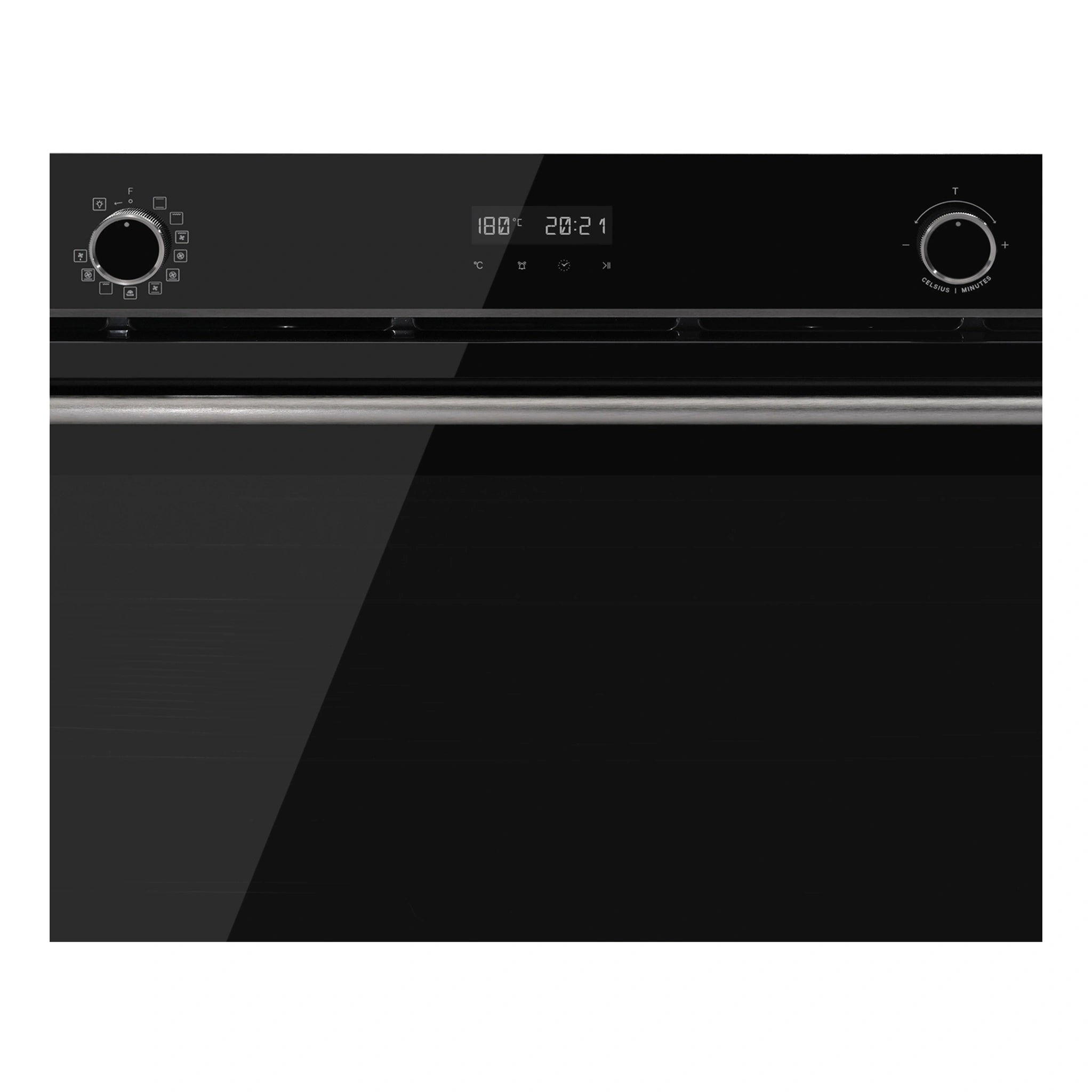  Omega Appliance 90×60cm 11 Function Oven with Air Fry OBO9011AM, Control Panel View