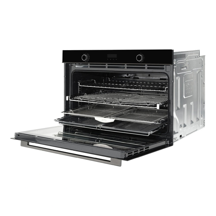  Omega Appliance 90×60cm 11 Function Oven with Air Fry OBO9011AM, Side View