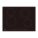 Omega OCC70TZ 70cm Ceramic Cooktop, Top view