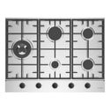 Omega Appliance 70cm Gas Cooktop Stainless Steel OCG705WX, Front View
