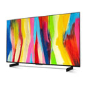 LG OLED42C2PSA 42 Inch C2 4K evo Smart TV, Front left view