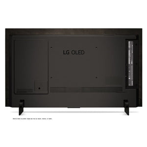 LG OLED42C4PSA 42 Inch OLED evo C4 4K Smart TV, Back view