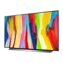 LG OLED48C2PSA 48 Inch C2 Smart TV, Front left view