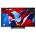 LG OLED48C4PSA 48 Inch OLED evo C4 4K Smart TV, Front view