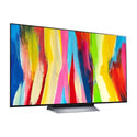 LG OLED55C2PSC 55 Inch OLED 4K Resolution TV, Front right view