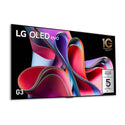 LG OLED77G3PSA G3 77 Inch OLED evo TV with Self Lit OLED Pixels, Front right view