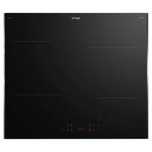 Omega Appliance 60cm Ceramic Cooktop, Touch Controls OCC604TZ, Front View