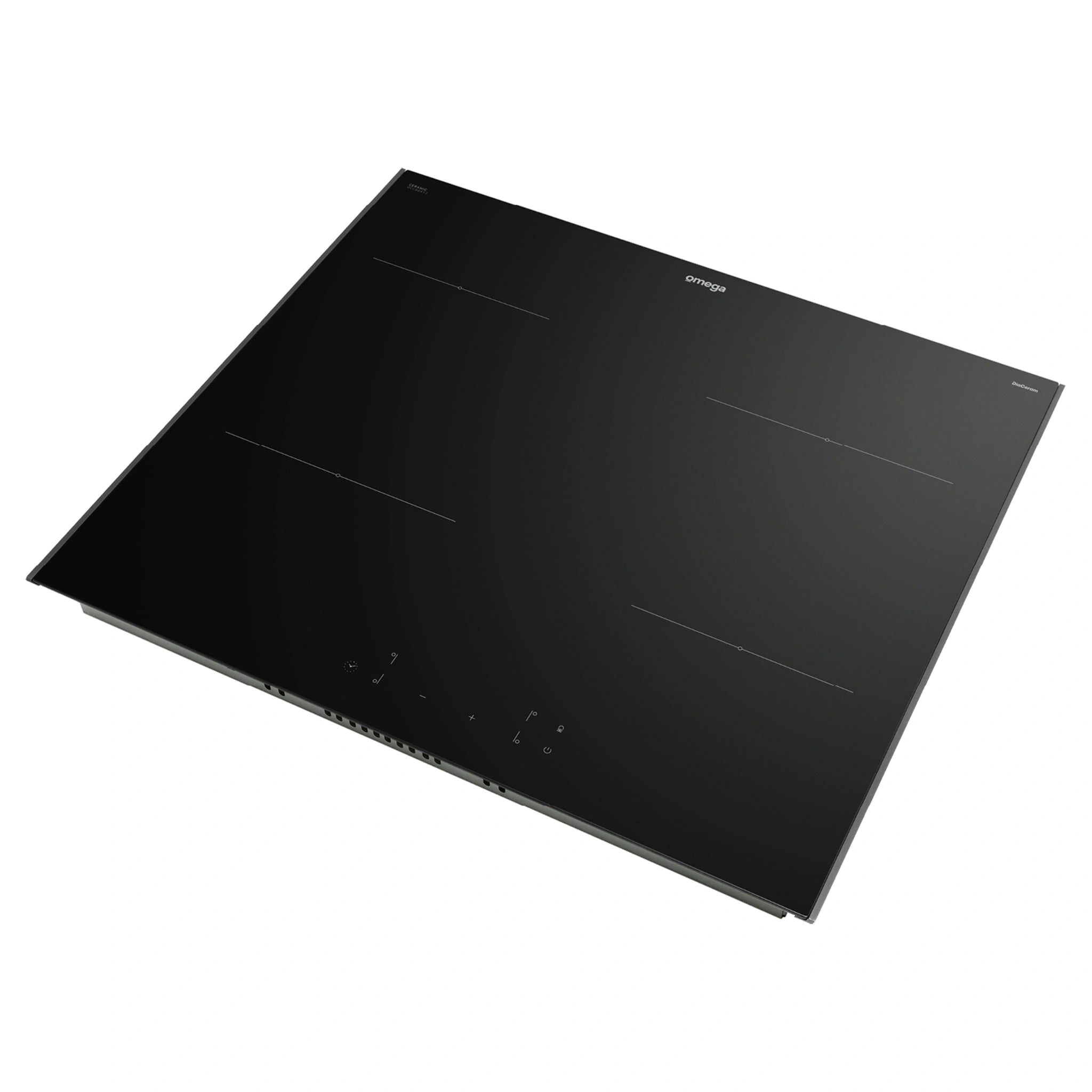 Omega Appliance 60cm Ceramic Cooktop, Touch Controls OCC604TZ, Right Side View