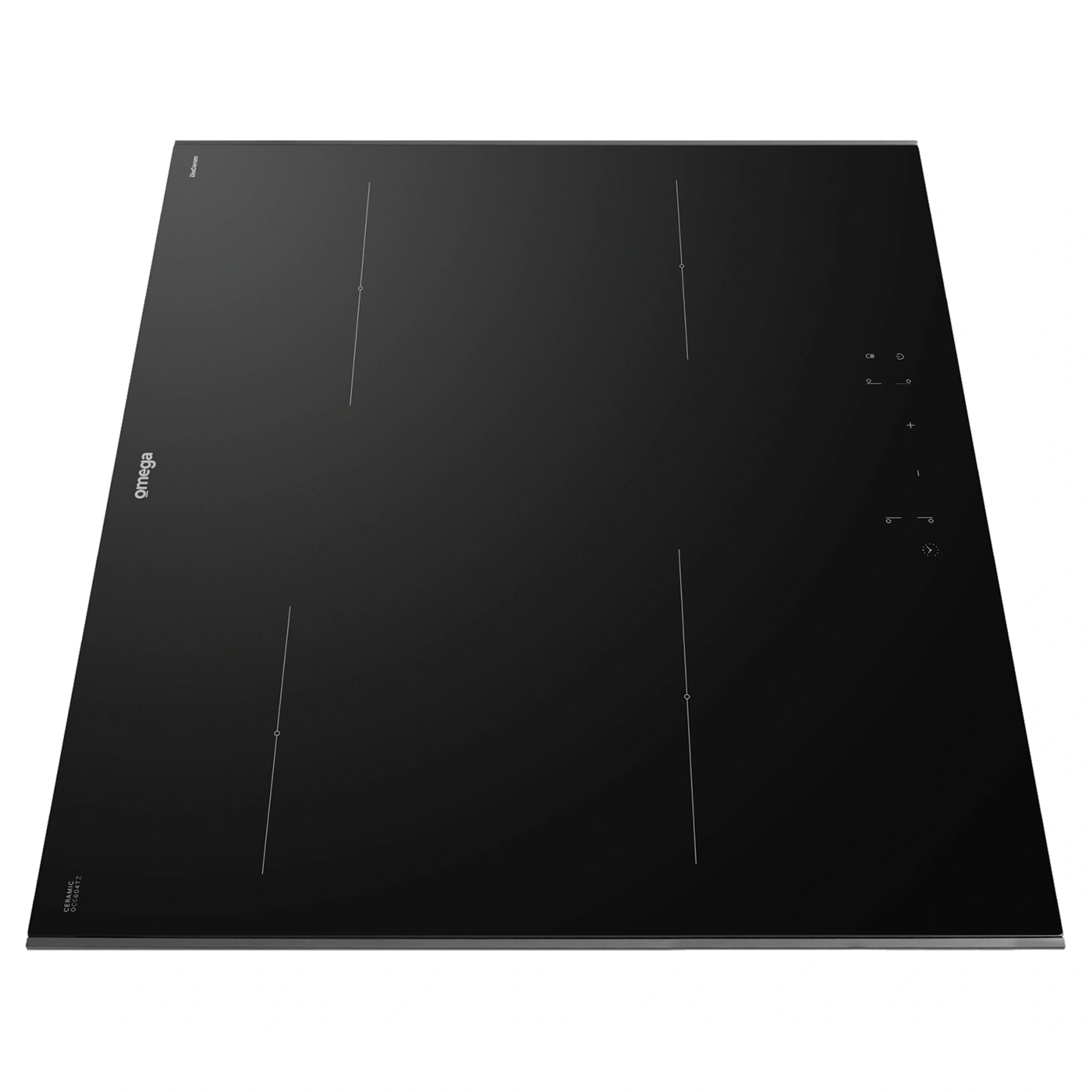 Omega Appliance 60cm Ceramic Cooktop, Touch Controls OCC604TZ, Side View