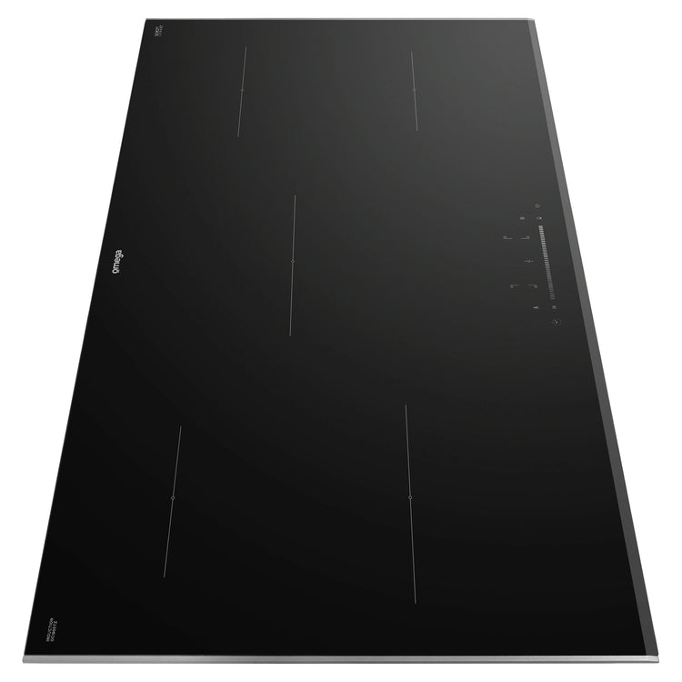 Omega Appliance 90cm Induction Cooktop, Touch Controls OCI905TZ, Side View