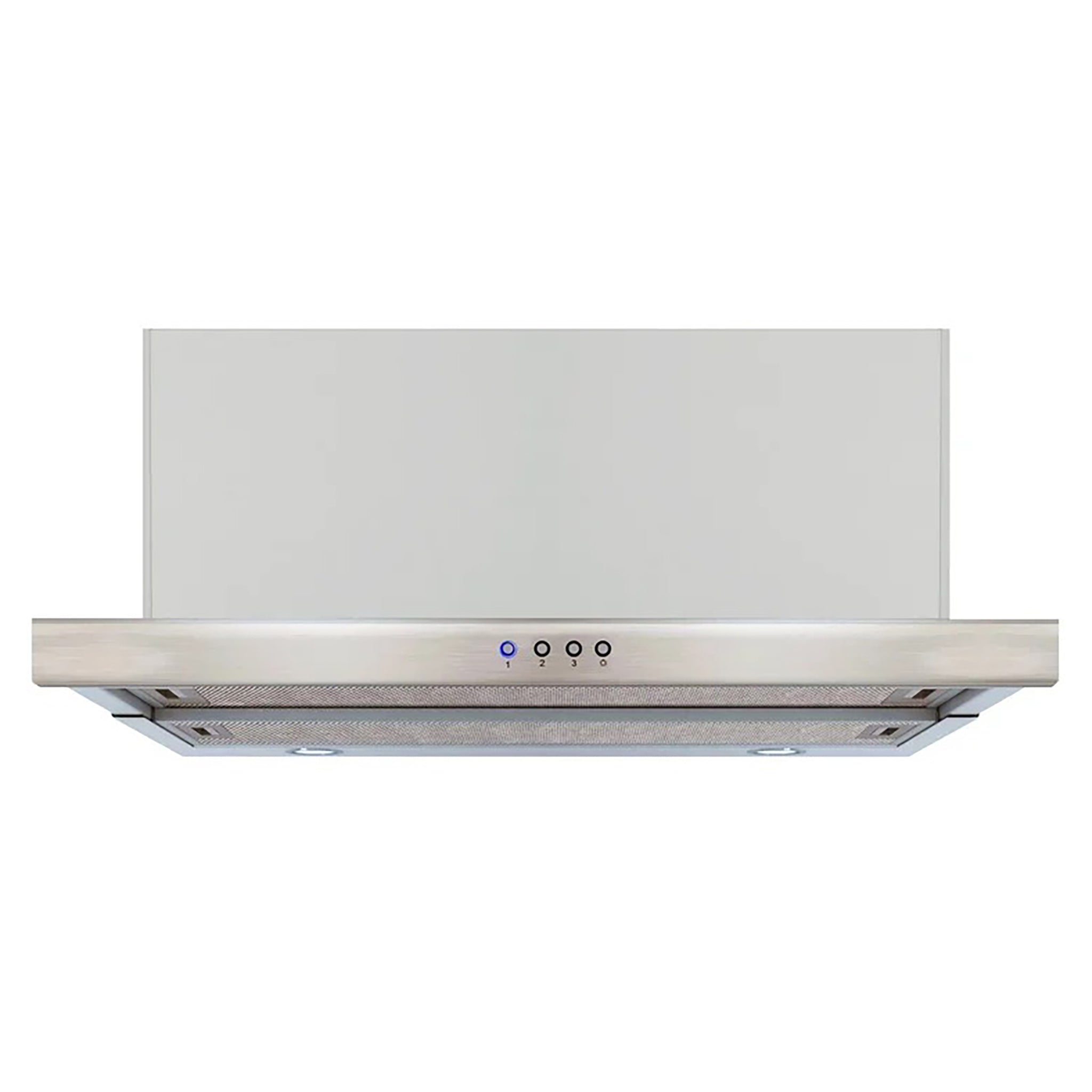 Omega Appliances 60cm Stainless Steel Slide-out Rangehood ORT61X, Front View