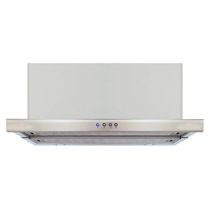 Omega Appliances 60cm Stainless Steel Slide-out Rangehood ORT61X, Front View