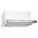Omega Appliances 60cm Stainless Steel Slide-out Rangehood ORT61X, Front View 1
