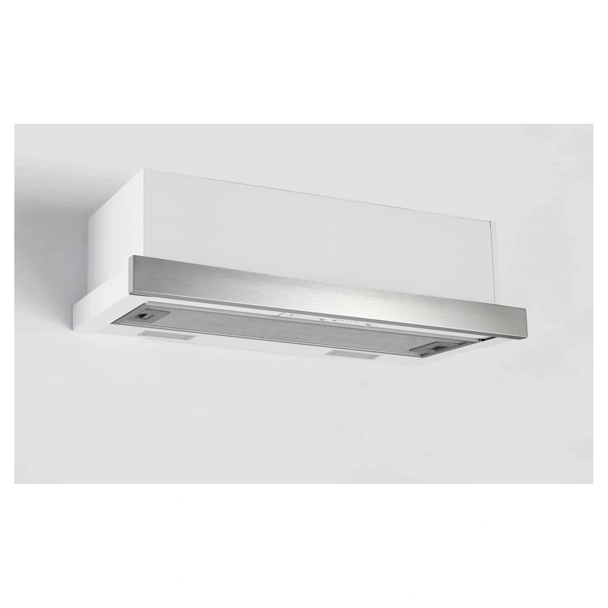 Omega Appliances 60cm Slideout Rangehood – Stainless Steel ORT6WXA, Side View