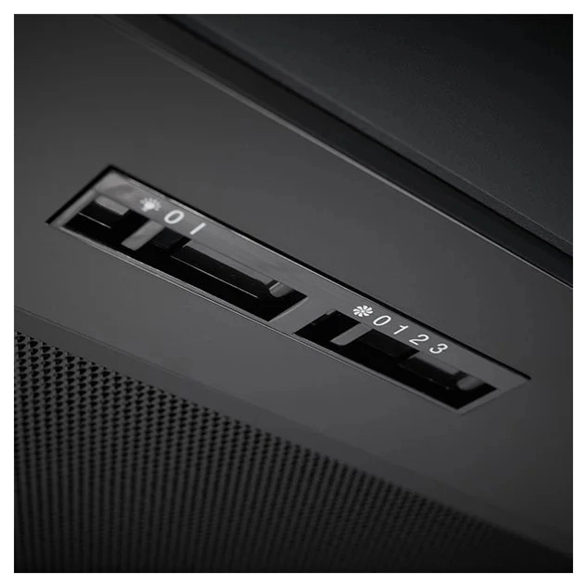 Omega Appliances 90cm Undermount Rangehood ORU90MB, Temperature Control View