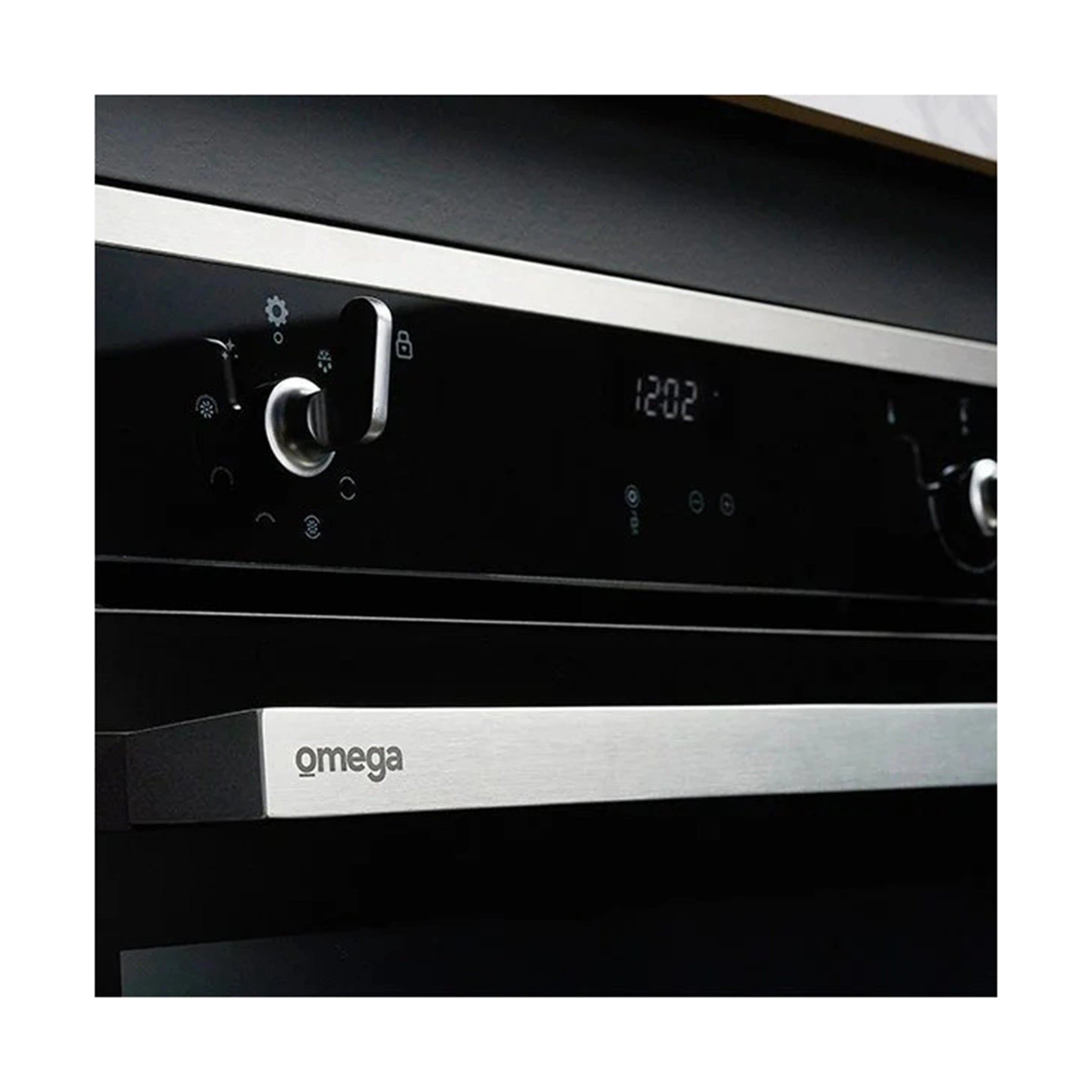 Residentia 60cm 8 Function Pyrolytic Oven OBO61PXTGG, Control Panel View